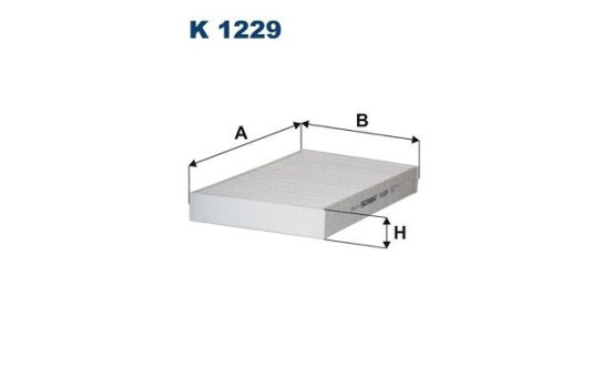 Interior filter K 1229 Filtron