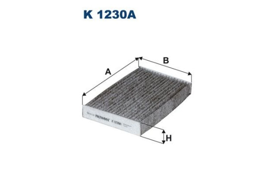 Interior filter K 1230A Filtron