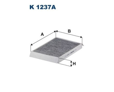 Interior filter K 1237A Filtron