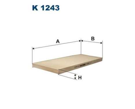 Interior filter K 1243 Filtron