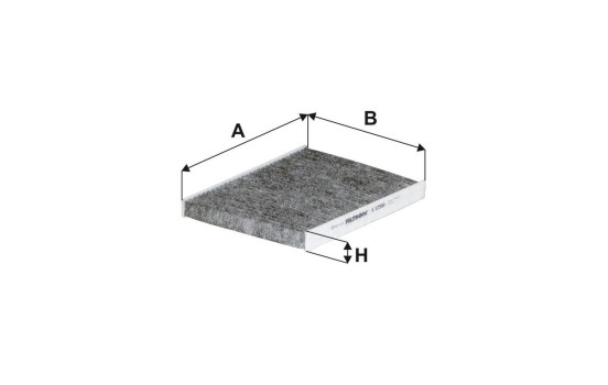 Interior filter K 1251A Filtron, Image 2