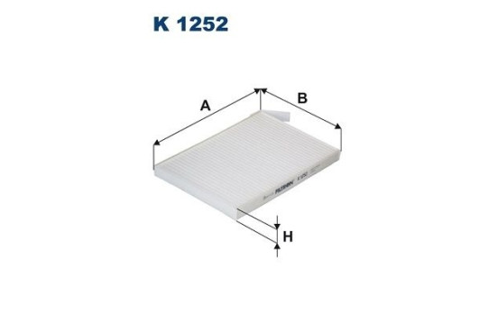 Interior filter K 1252 Filtron