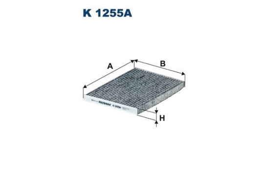 Interior filter K 1255A Filtron