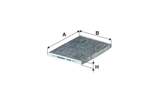 Interior filter K 1255A Filtron, Image 2