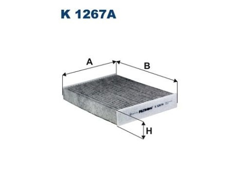 Interior filter K 1267A Filtron