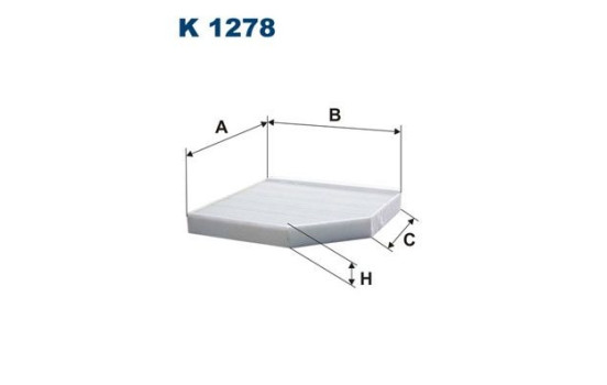 Interior filter K 1278 Filtron