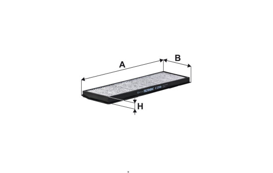 Interior filter K 1294A Filtron, Image 2