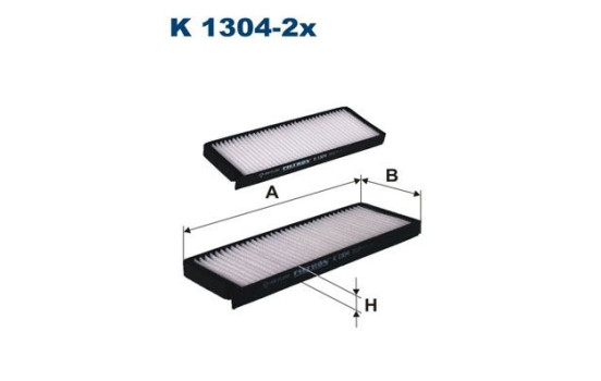 Interior filter K 1304-2x Filtron