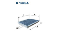 Interior filter K 1306A Filtron