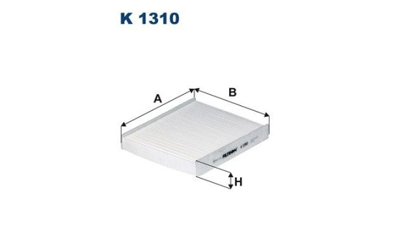 Interior filter K 1310 Filtron
