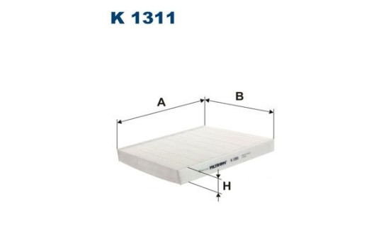 Interior filter K 1311 Filtron