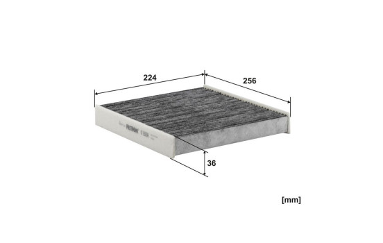 Interior filter K 1313A Filtron, Image 3