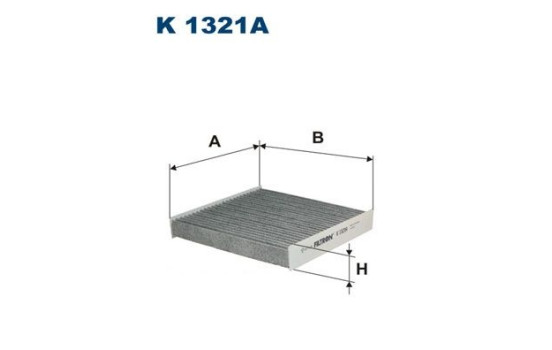 Interior filter K 1321A Filtron