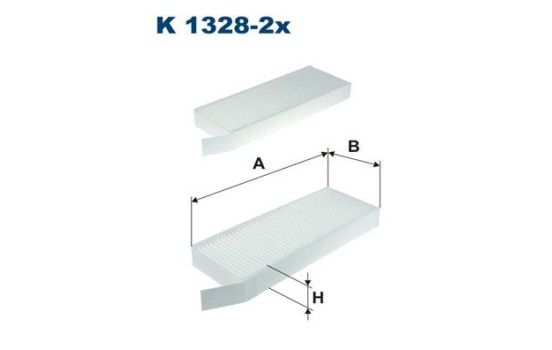 Interior filter K 1328-2x Filtron