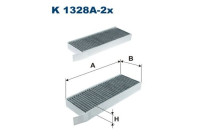 Interior filter K 1328A-2x Filtron