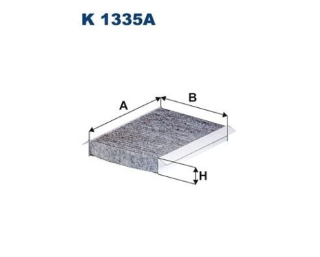 Interior filter K 1335A Filtron
