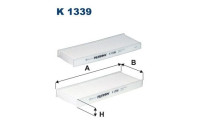 Interior filter K 1339-2x Filtron