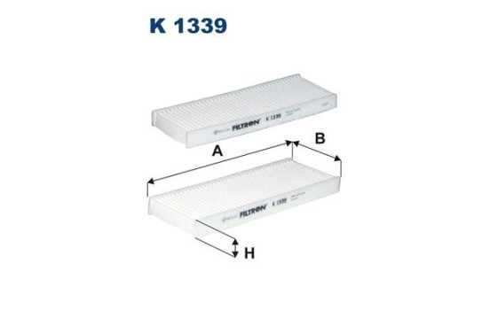 Interior filter K 1339-2x Filtron