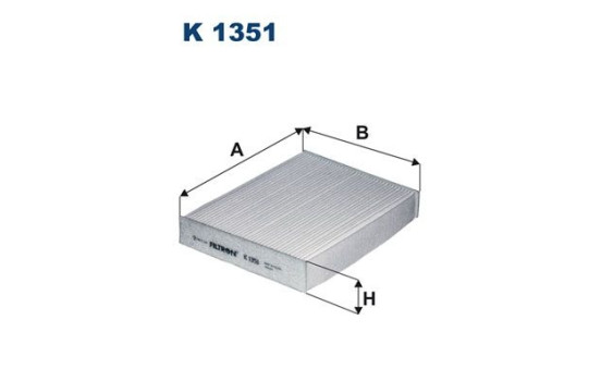 Interior filter K 1351 Filtron