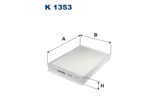 Interior filter K 1353 Filtron