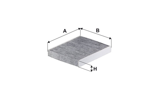 Interior filter K 1369A Filtron, Image 2