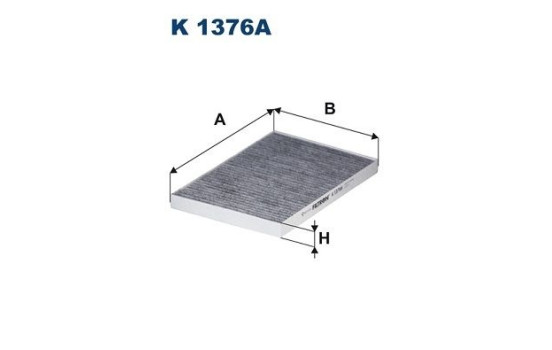 Interior filter K 1376A Filtron
