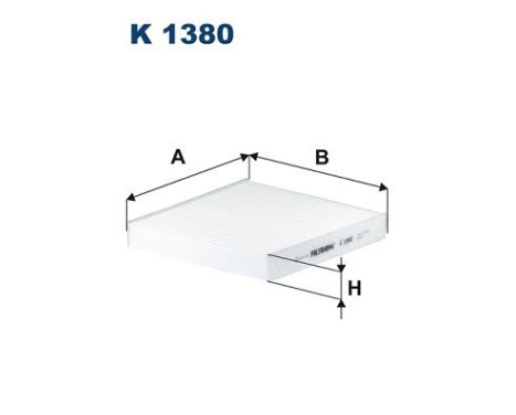 Interior filter K 1380 Filtron