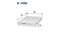 Interior filter K 1408 Filtron