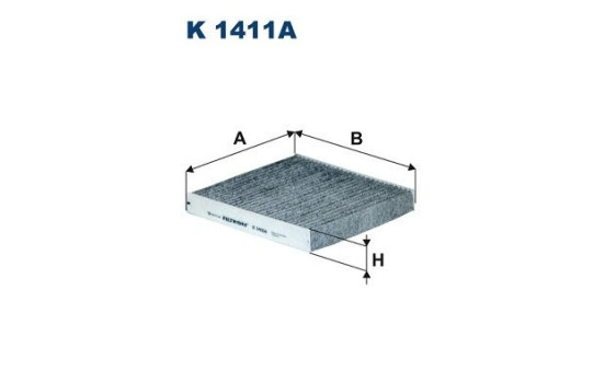 Interior filter K 1411A Filtron