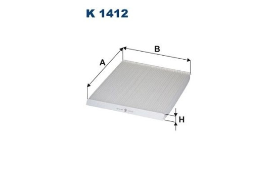Interior filter K 1412 Filtron