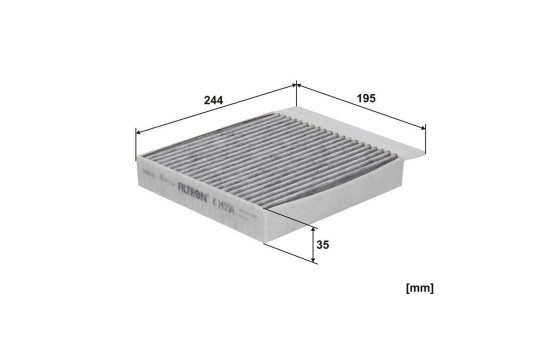 Interior filter K 1455A-2x Filtron, Image 2
