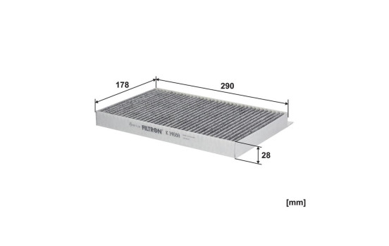 Interior filter K 1468A Filtron, Image 2