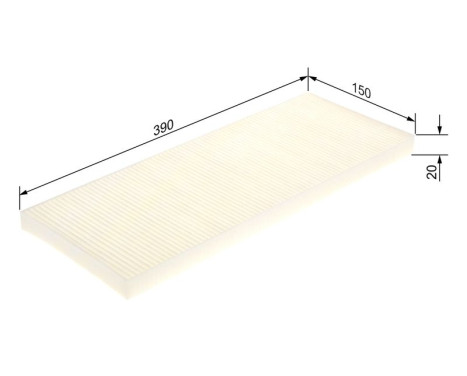 Interior filter M1220 Bosch