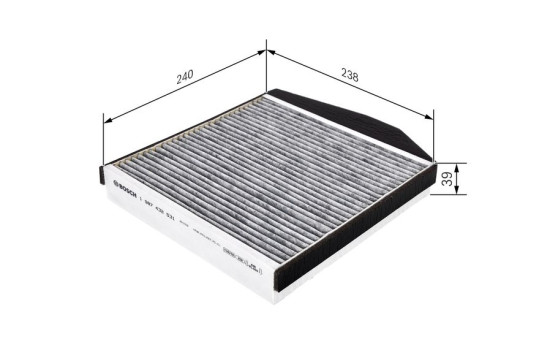 Interior filter R2531 Bosch