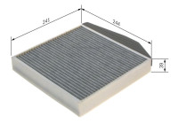 Interior filter R2531 Bosch