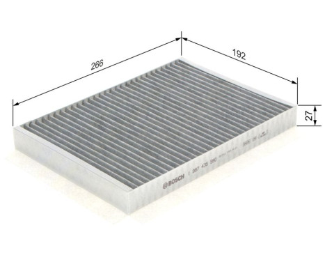 Interior filter R5580 Bosch, Image 9