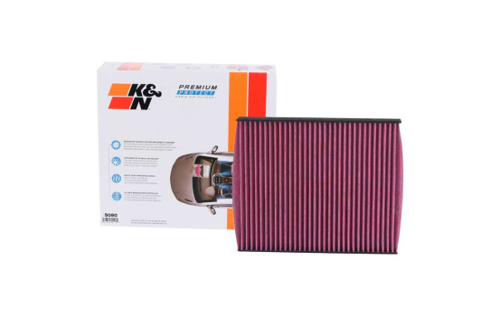 K&N Premium Single-Use Cabin Air Filter (2 pieces) for BMW various models (DVF5080) K&N, Image 3
