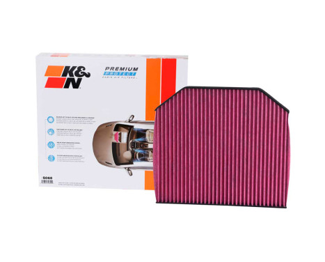 K&N Premium Single-Use Cabin Air Filter fits Chevrolet/Holden various models (DVF5068) K&N, Image 3