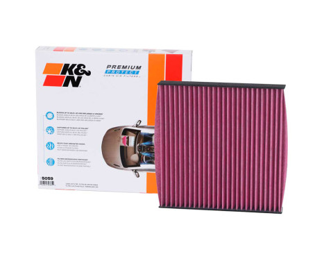 K&N Premium Single-Use Cabin Air Filter fits Honda/Renault various models (DVF5059) K&N, Image 3