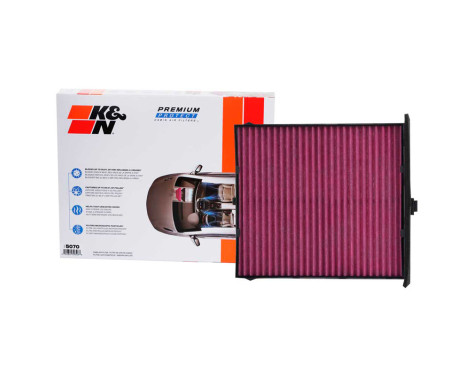 K&N Premium Single-Use Cabin Air Filter fits Mazda various models (DVF5070) K&N, Image 3