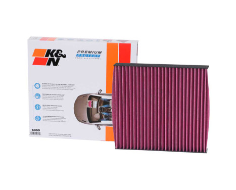 K&N Premium Single-Use Cabin Air Filter fits Mitsubishi/Nissan various models (DVF5050 K&N, Image 3