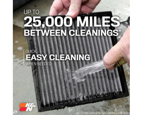 K&N Premium Single-Use Cabin Air Filter fits Mitsubishi/Nissan various models (DVF5050 K&N, Image 7