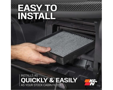 K&N Premium Single-Use Cabin Air Filter fits Nissan/Renault various models (DVF5063) K&N, Image 9