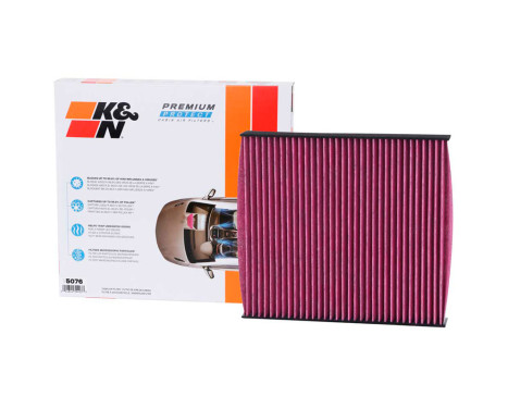K&N Premium Single-Use Cabin Air Filter fits Nissan various models (DVF5076) K&N, Image 3
