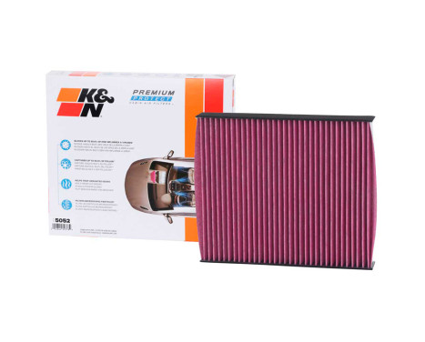 K&N Premium Single-Use Cabin Air Filter fits Toyota/Lexus/Mazda various models (DVF505 DVF5052 K&N, Image 3