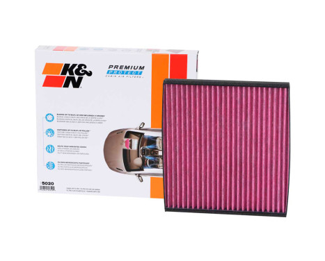 K&N Premium Single-Use Cabin Air Filter fits Toyota various models (DVF5020) K&N, Image 3