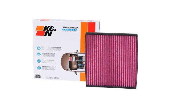 K&N Premium Single-Use Cabin Air Filter fits Toyota various models (DVF5020) K&N, Image 3