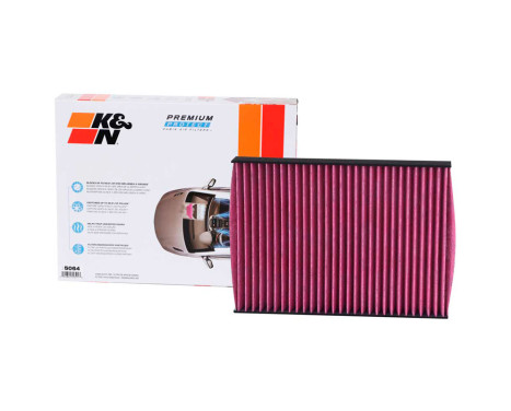 K&N Premium Single-Use Cabin Air Filter fits Toyota various models (DVF5064) K&N, Image 3