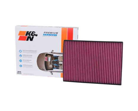 K&N Premium Single-Use Interior Air Filter suitable for Audi various models (DVF5043) K&N, Image 3