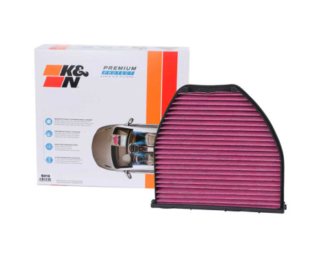 K&N Premium Single-Use Interior Air Filter suitable for Mercedes various models (DVF5013) K&N, Image 3